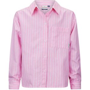 Retour Jeans gestreepte blouse Bibi roze/wit