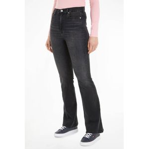 Tommy Jeans high waist flared jeans Sylvia black denim