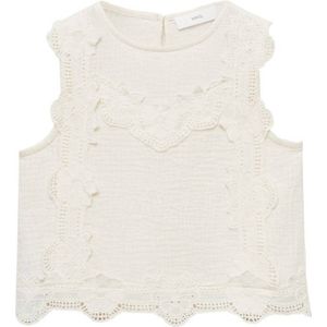 Mango Kids top lichtbeige