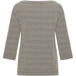 Expresso top zand fijn gebreid