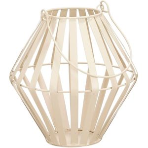 Mica Decorations lantaarn wit (23x23 cm)