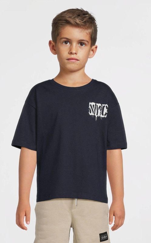 NAME IT KIDS T-shirt donkerblauw