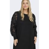 ONLY CARMAKOMA mini jurk zwart