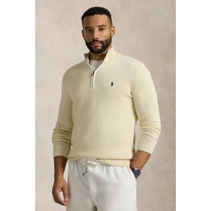 Polo Ralph Lauren Big & Tall trui fijn gebreid Plus Size ecru
