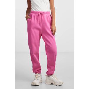 PIECES high waist regular fit sweatpants PCCHILLI roze