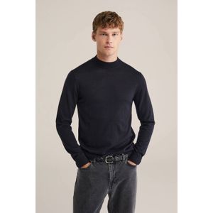 WE Fashion - Trui - Zwart - Aansluitend Model - Lange Mouw