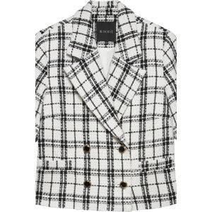 NIKKIE tweed jasje wit