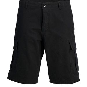 JACK & JONES JUNIOR loose cargo shorts zwart