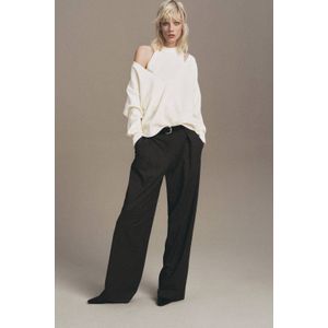 Mango gebreide trui ecru