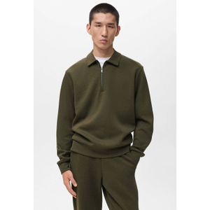 Mango Man sweater donkergroen