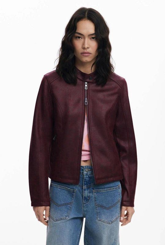 Desigual - Chaq_Basic 25Wwew 43 - Damesjas - Rood - Polyester