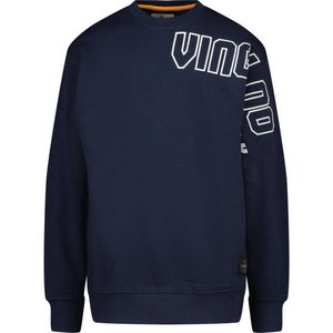 Vingino sweater met logo donkerblauw