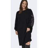 ONLY CARMAKOMA mini jurk zwart
