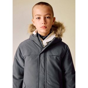 Mango Kids parka antraciet