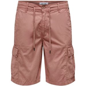 ONLY & SONS regular fit cargo short ONSLOC burlwood