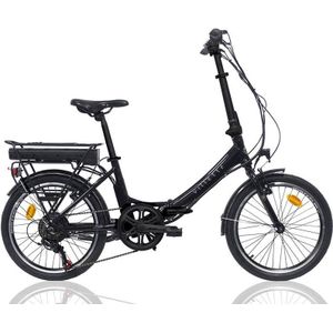 Villette les Vacances vouwbare e-bike, 6 sp, 20 inch, zwart