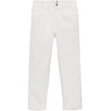 Mango Kids regular fit broek zwart