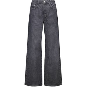 America Today corduroy straight jeans grijs