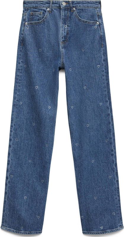 Vmtessa - High Rise Wide Leg Fit - Jeans