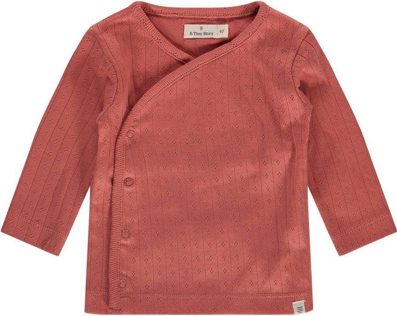 A Tiny Story baby longsleeve rood