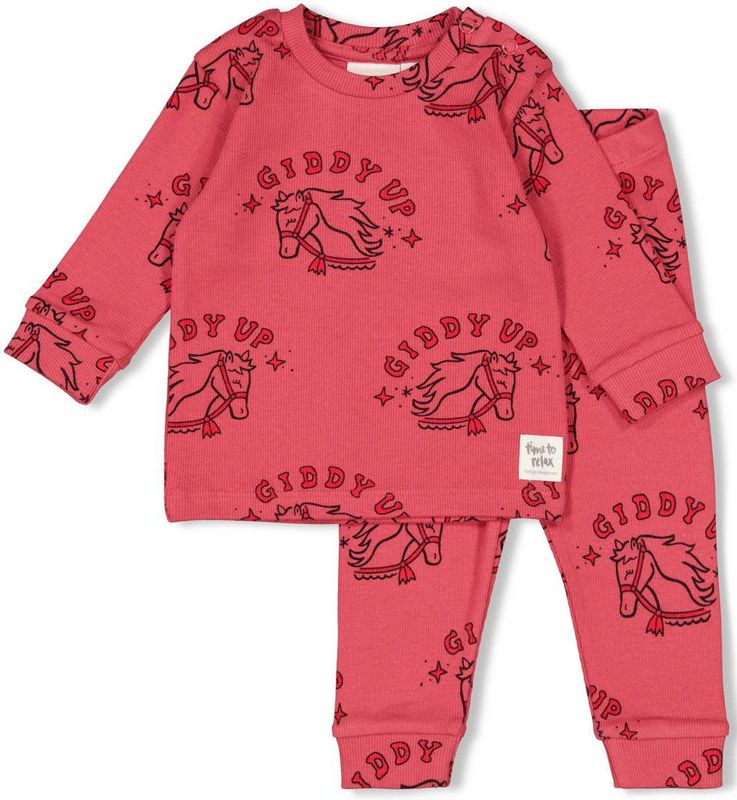Feetje unisex pyjama - Rood