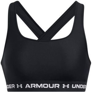 Under Armour sportbh zwart/wit