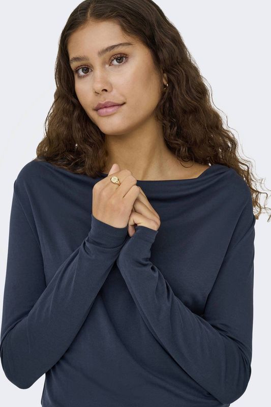 JDY top donkerblauw