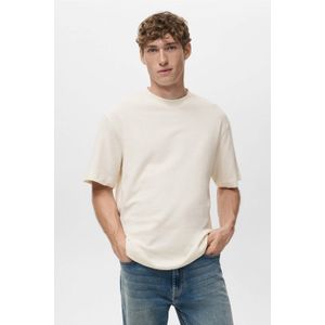Mango Man relaxed T-shirt wit