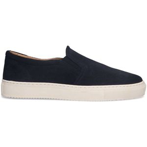 Sacha suède loafers donkerblauw