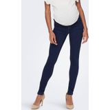 ONLY MATERNITY skinny jegging OLMRAIN dark blue denim