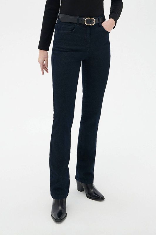 Caroll high waist bootcut jeans dark blue denim