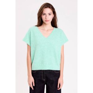 Cache Cache top mintgroen gebreid