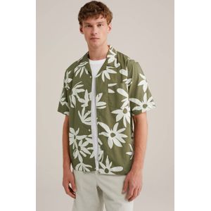 WE Fashion casual overhemd groen