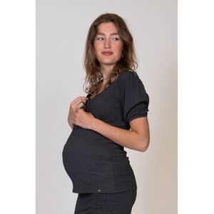 LOVE2WAIT zwangerschaps- en voedingstop zwart