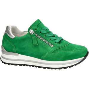 Gabor comfort suède sneakers groen