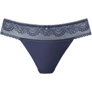 Lascana string donkerblauw