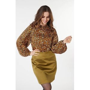 Esqualo korte rok olijfgroen