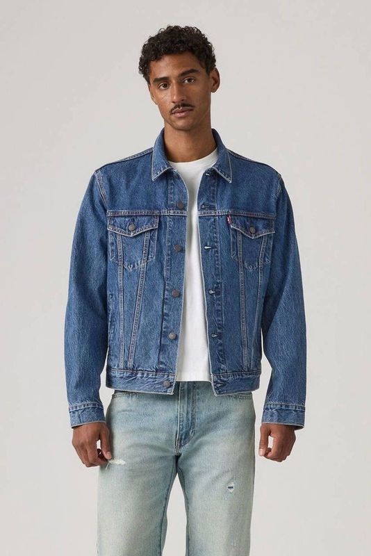 Levi's denim spijkerjas dark indigo