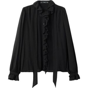 Mango blouse zwart