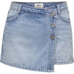 ONLY skinny short light blue denim