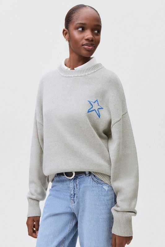 MANGO TEEN - Trui - Oversized - Zacht - Ronde Hals