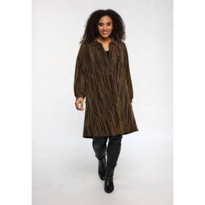 STUDIO A-lijn jurk goud