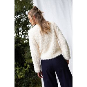 ICNK.Amsterdam - Top - Wit - Lange Mouwen - Ronde Hals