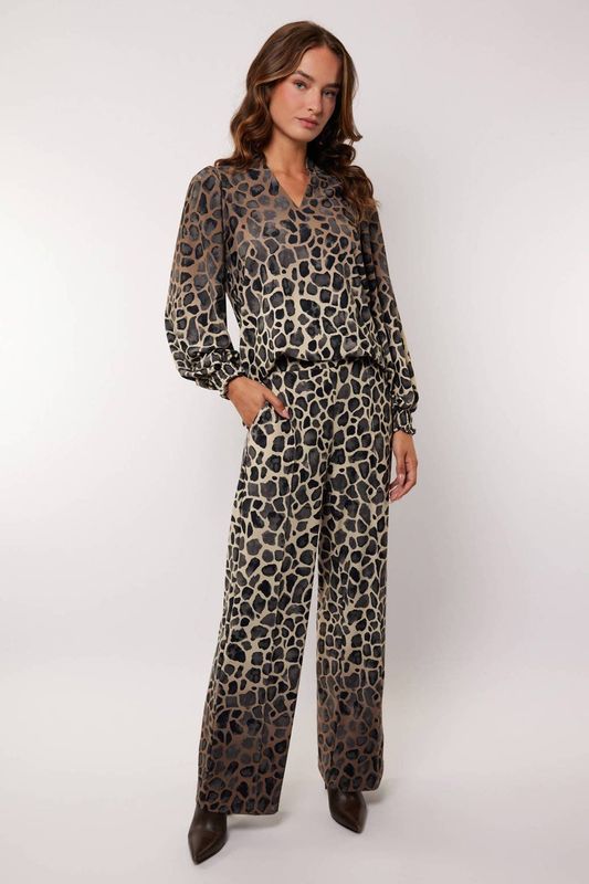 G-Maxx - Tahlia - Broek - Wood ash/grey brown