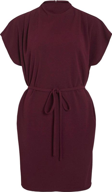 Vila - Vimerlano - Funnelneck Jurk - Bordeaux
