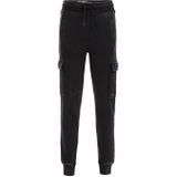 WE Fashion slim fit joggingbroek zwart