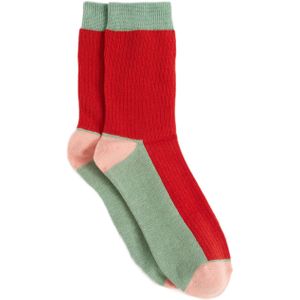 WE Fashion sokken rood/groen