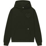 Croyez Stitched Heart Hoodie - Black XXS