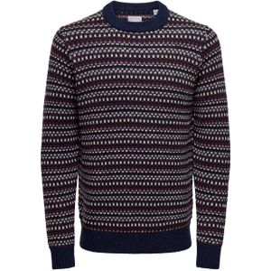 ONLY & SONS pullover donkerblauw