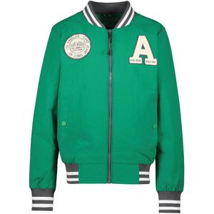 Cars Baseball Jacket JUSTIN met Logo Groen/Wit